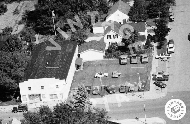 Huron Theatre - Vintage Aerial